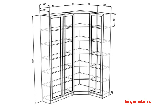 Шкаф-стеллаж Билли 19 IKEA фото 4