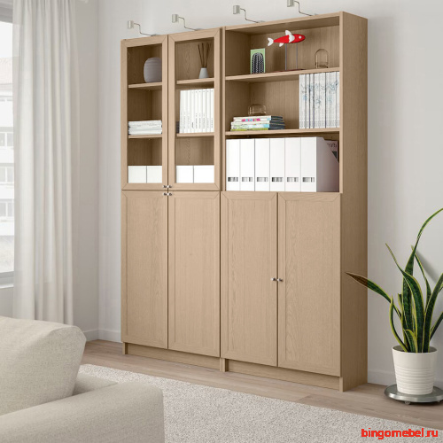 Стеллаж Билли 14 IKEA Дуб Сонома светлый фото 3