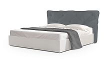 Кровать Тесей 2 серого цвета 140*200 см