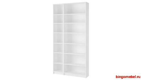 Стеллаж Билли 02 IKEA Белый