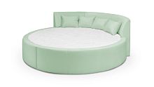 Кровать Индра мятного цвета 250*250 см